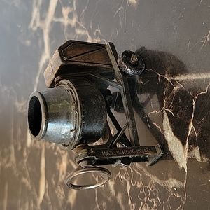 Vintage die-cast pencil sharpener miniature railroad concrete mixer